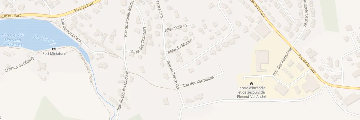 Plan du 1 Rue du Moulin à Vent à Pléneuf-Val-André