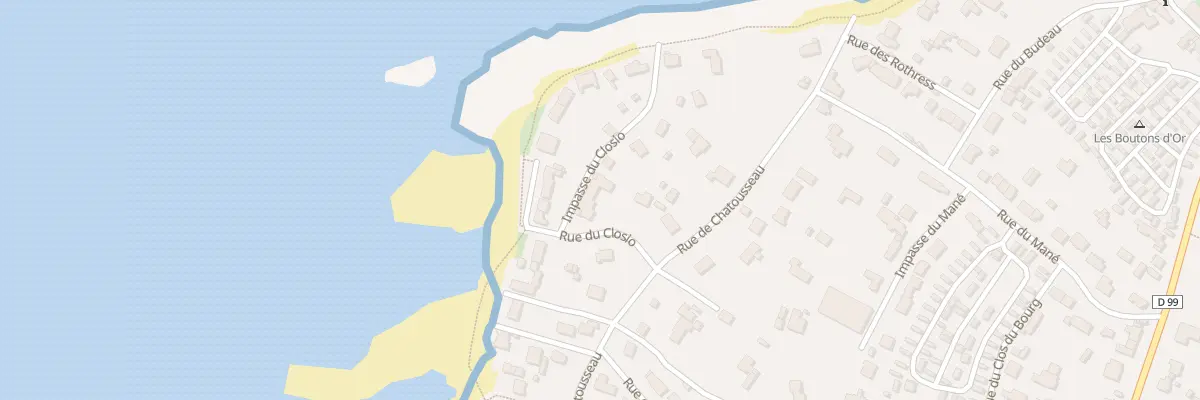 Plan du 1 Imp du Closio à Piriac-sur-Mer