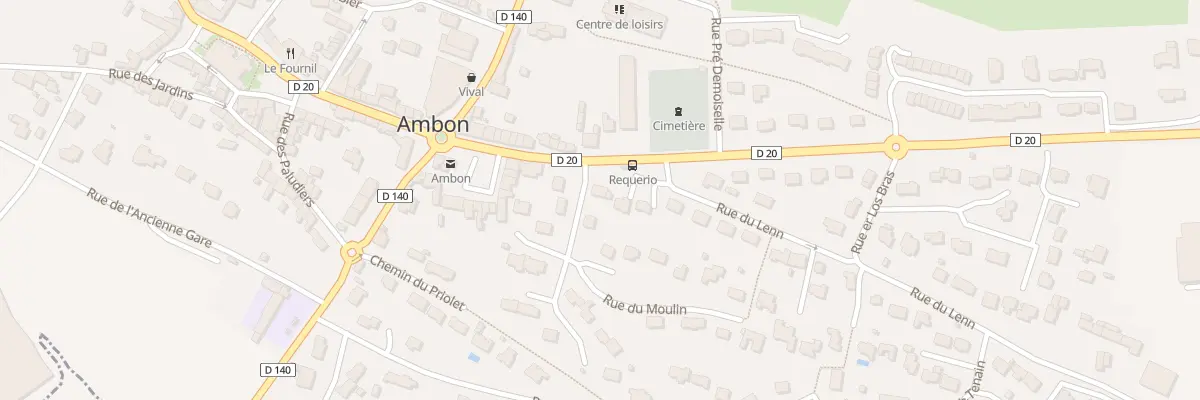 Plan du 5 Res du Requério à Ambon
