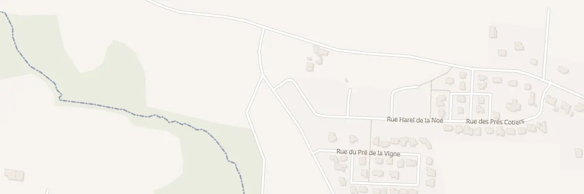 Plan du 4 Rue Harel de la Noë à Saint-Alban