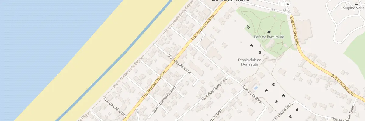 Plan du 37 Rue Amiral Charner à Pléneuf-Val-André