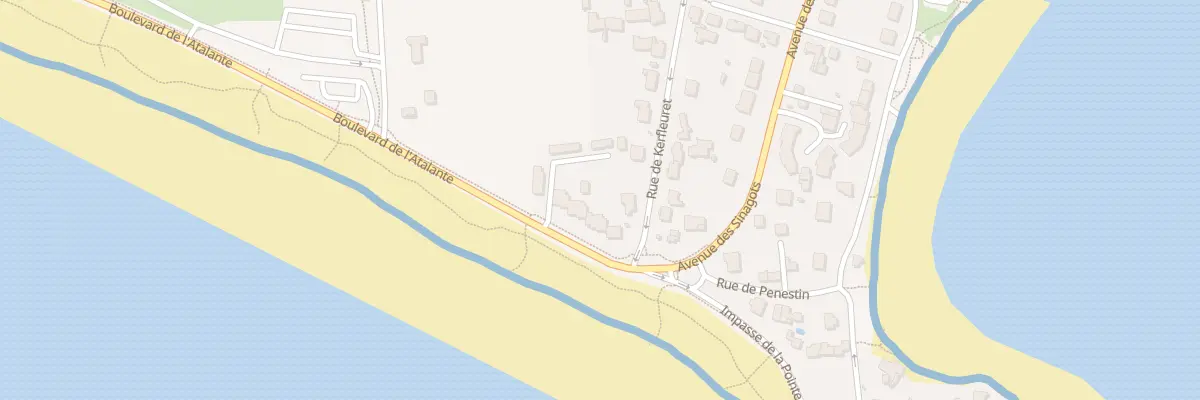 Plan du 6 Bd de l’Atalante à Damgan