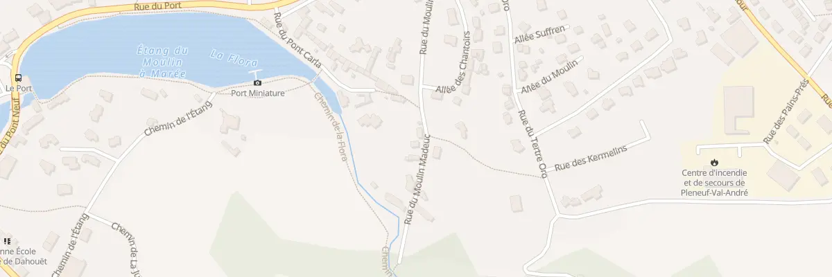 Plan du 20 Rue du Moulin Madeuc à Pléneuf-Val-André