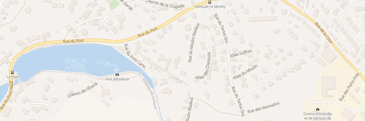 Plan du 8 Rue du Moulin Madeuc à Pléneuf-Val-André