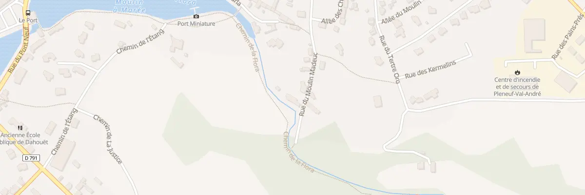 Plan du 26 Rue du Moulin Madeuc à Pléneuf-Val-André
