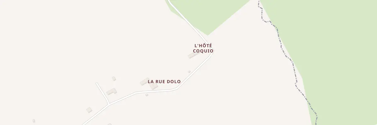 Plan du 1 La Ville Coquio à Bréhand
