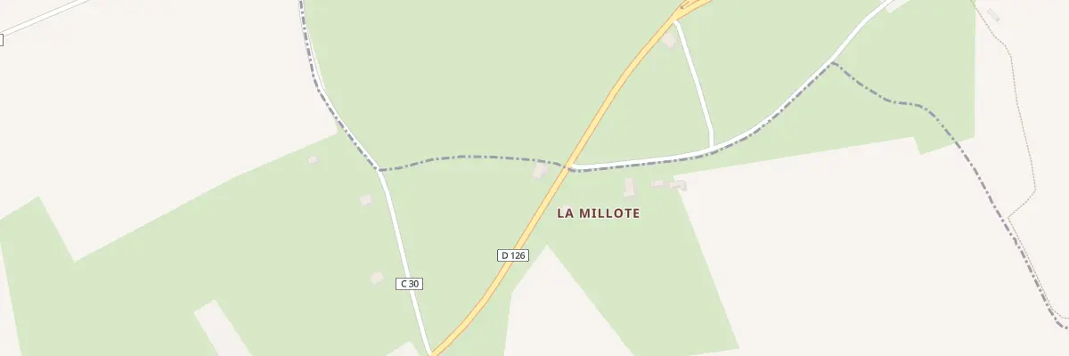 Plan du 5255 La Millotte à Guégon
