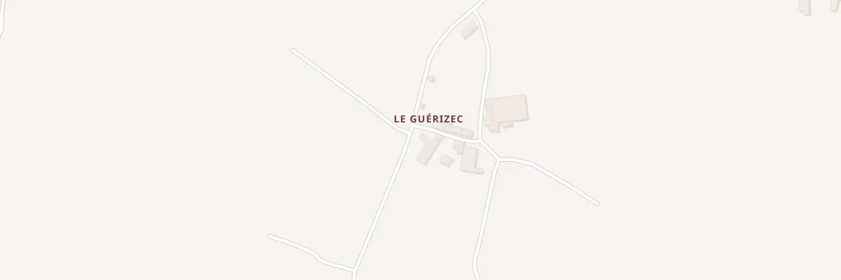 Plan du 5646 Le Guerizec à Berric