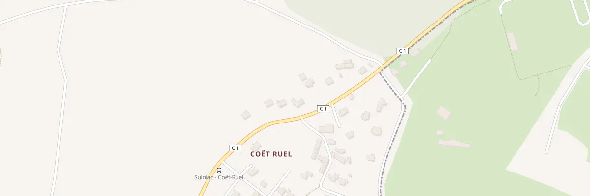 Plan du 7 Coët Ruel à Sulniac