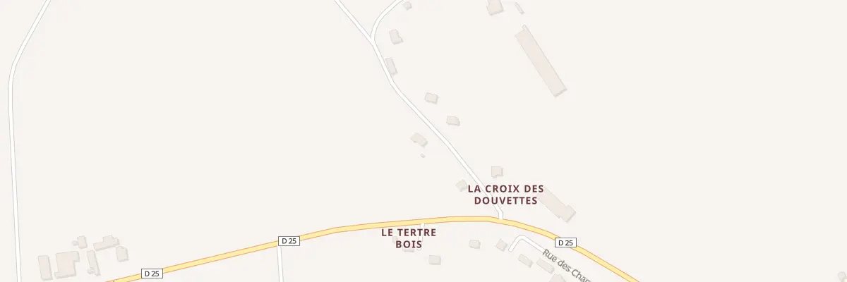 Plan du 1 La Petite Ville à Trébry