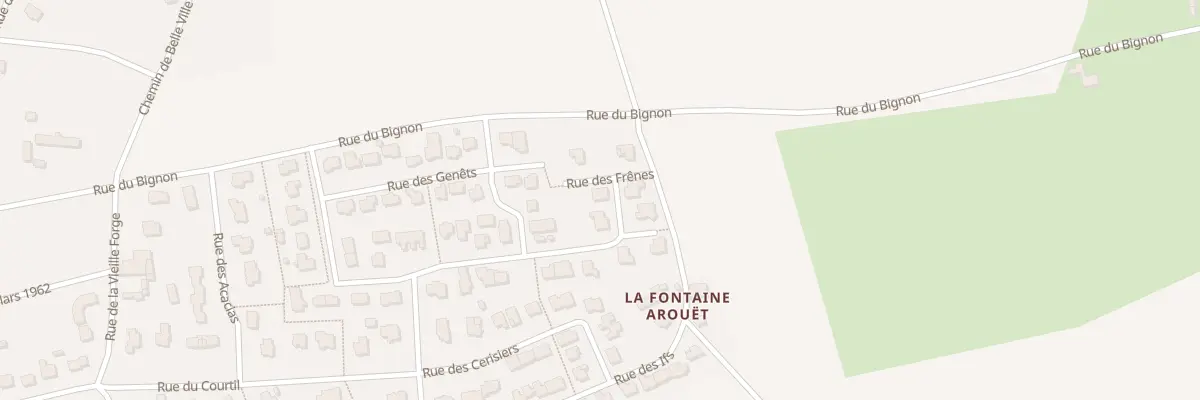 Plan du 19 Rue des Frênes à Andel