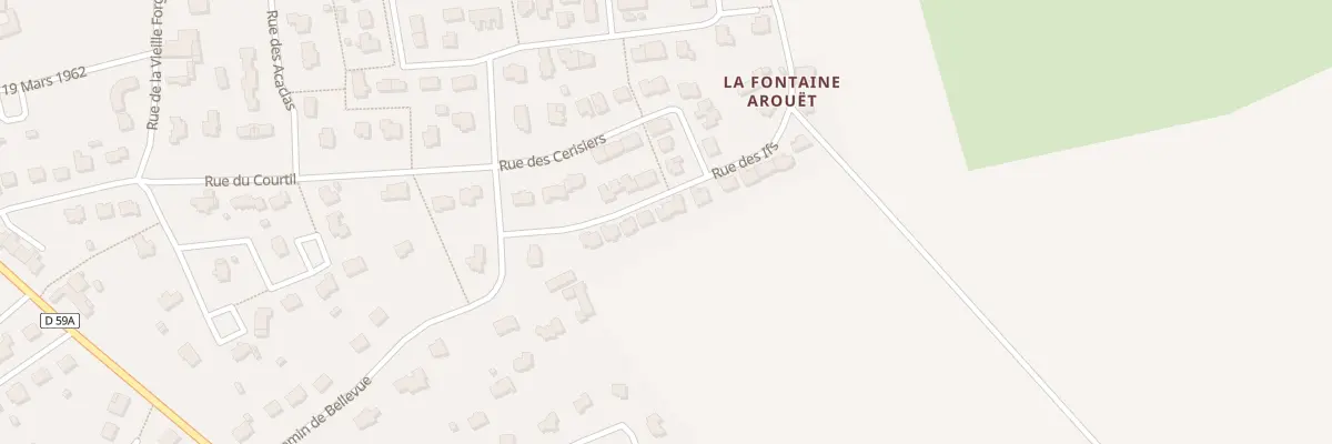 Plan du 7 Rue des Ifs à Andel