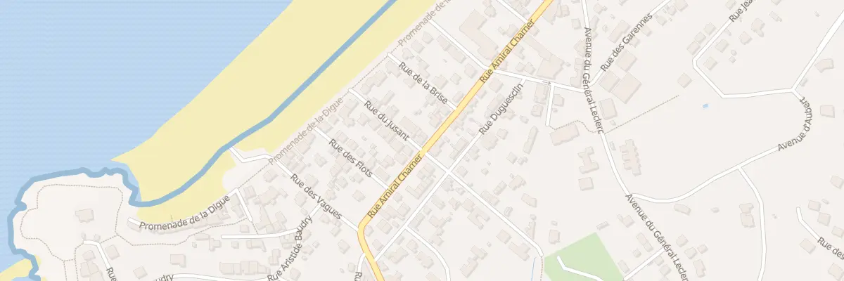 Plan du 92B Rue Amiral Charner à Pléneuf-Val-André