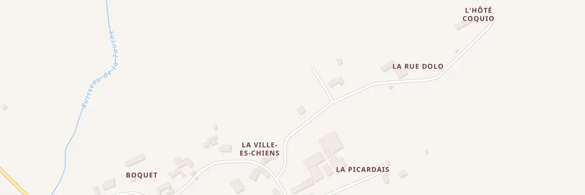 Plan du 3 La Rue Dolo à Bréhand