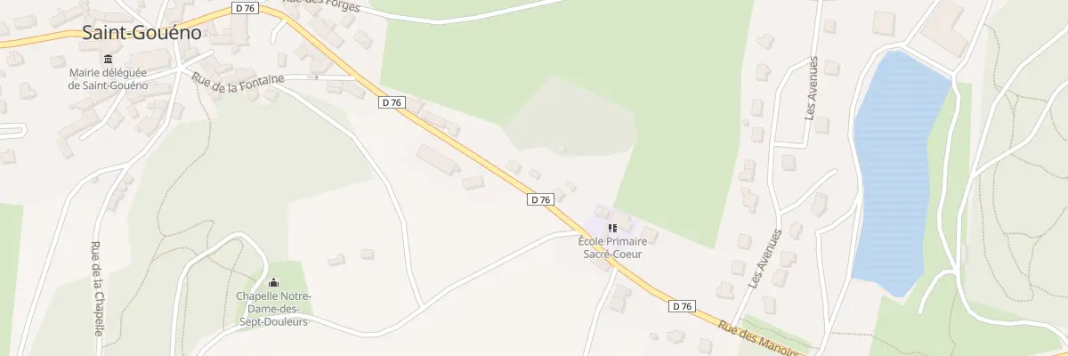 Plan du 37 Rue des Manoirs au Mené