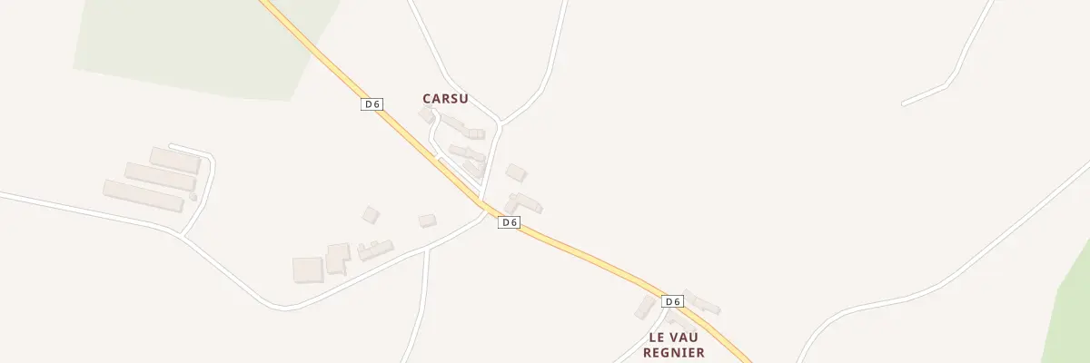 Plan du 70 Carsu à Trébry