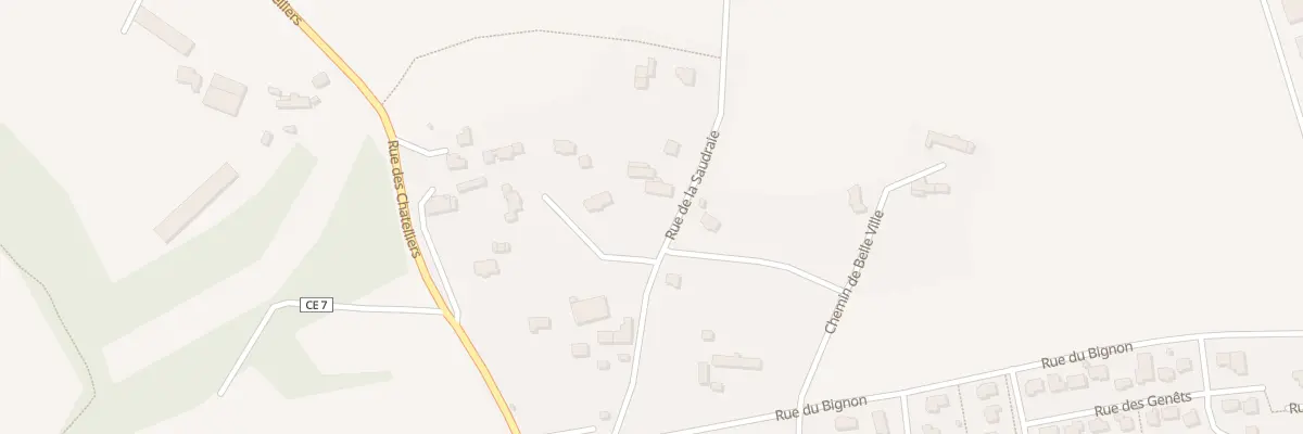 Plan du 16 Rue de la Saudraie à Andel