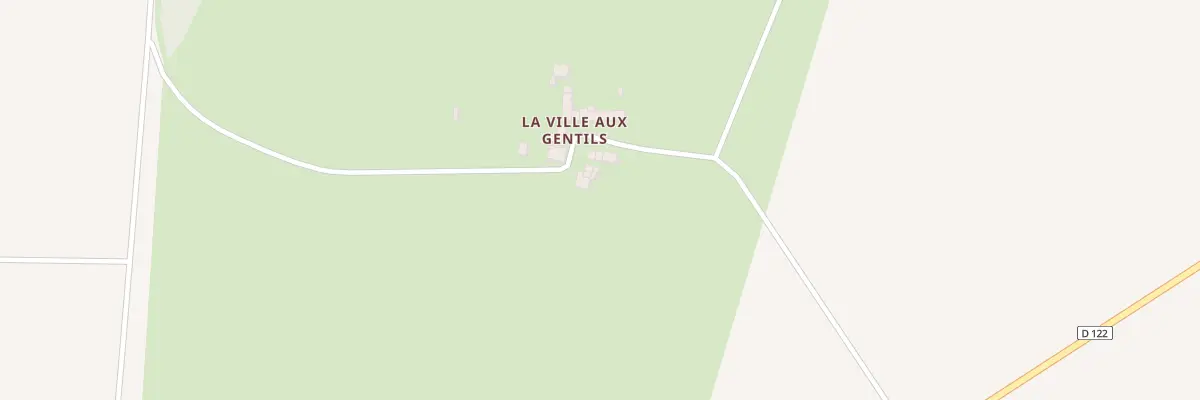 Plan du 5521 La Ville Aux Gentils à Guégon