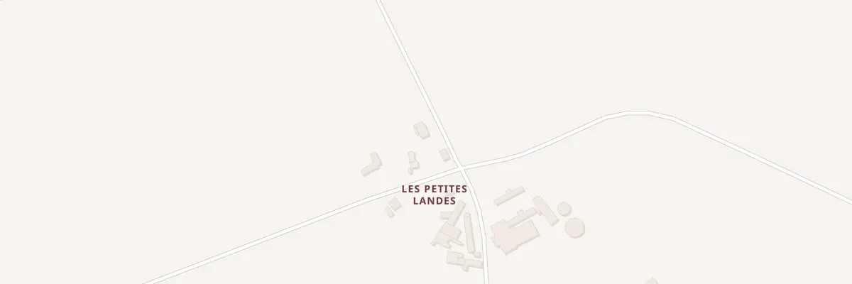 Plan du 11 Les Petites landes à Andel