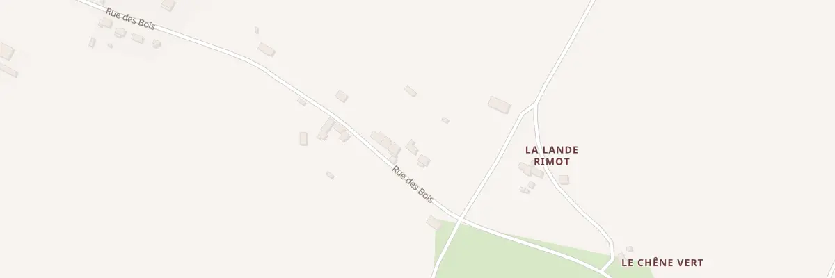 Plan du 33 Rue des Bois à Lamballe-Armor
