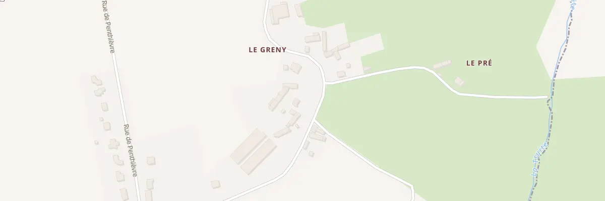 Plan du 27 Le Greny à Bréhand