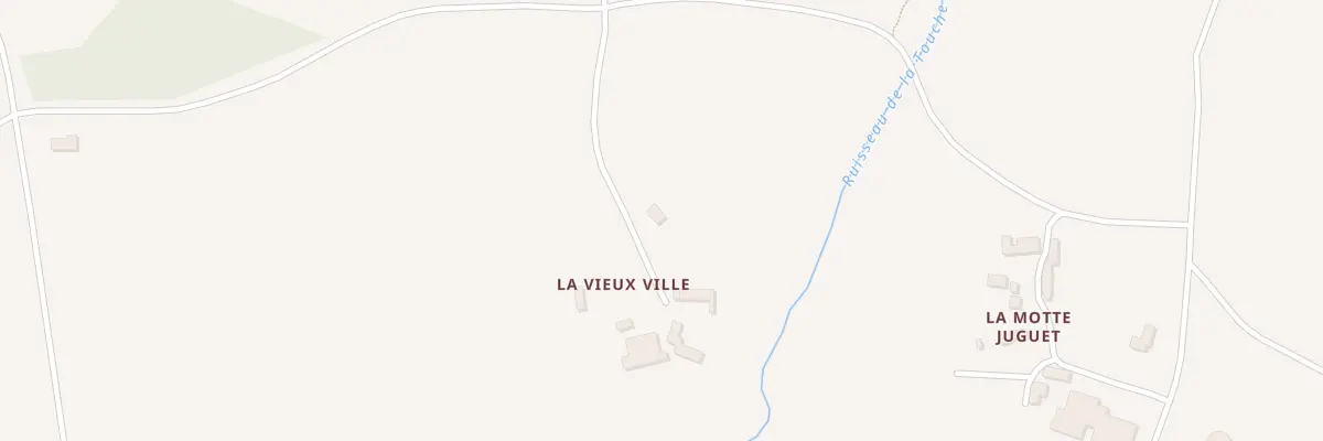 Plan du 6 La Vieux Ville à Trébry