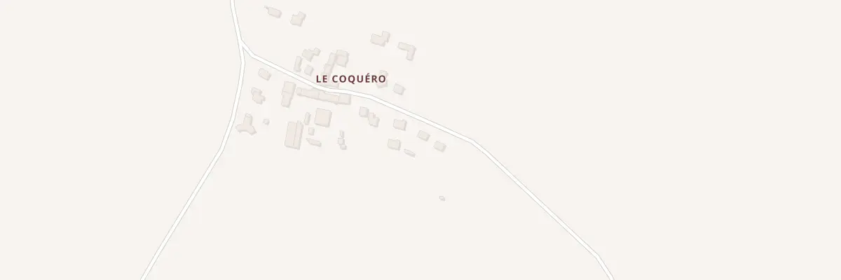 Plan du 5146 Le Coquero à Lauzach
