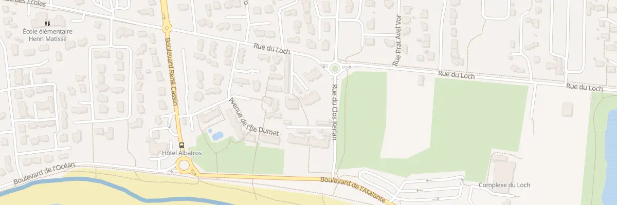 Plan du 23 Rue du Loch à Damgan