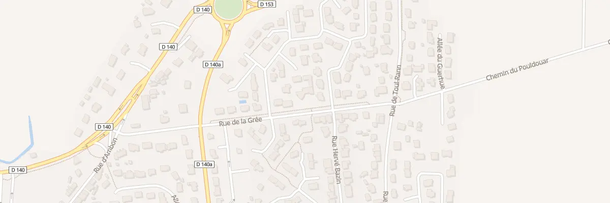 Plan du 17 Rue de la Grée à Damgan