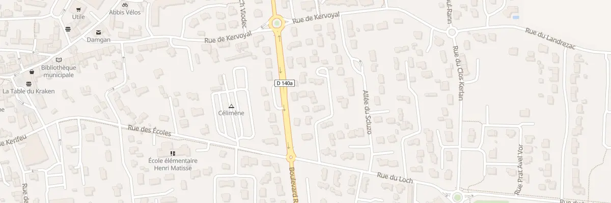 Plan du 29 Bd René Cassin à Damgan