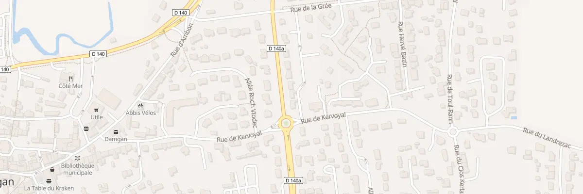 Plan du 13 Bd René Cassin à Damgan
