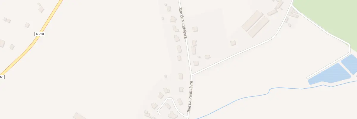 Plan du 29B Rue de Penthièvre à Bréhand