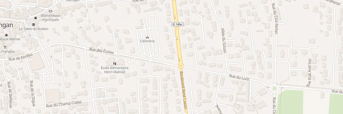 Plan du 27 Rue des Ecoles à Damgan