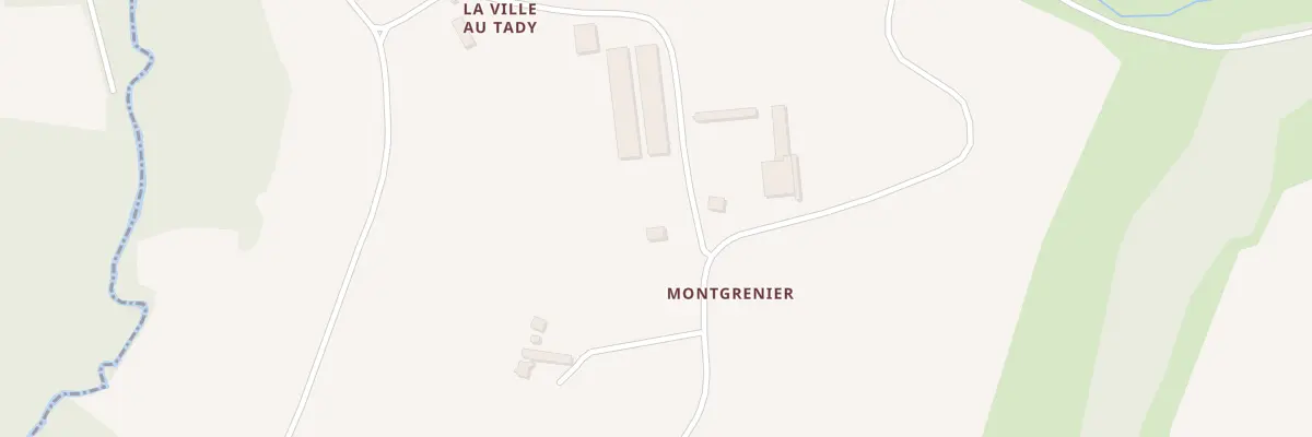 Plan du 6140 Montgrenier à Guégon