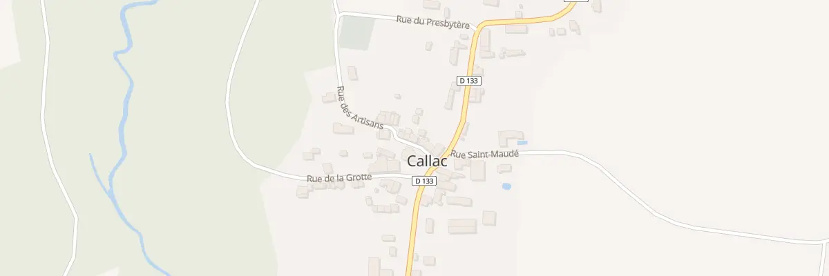 Plan du 5329 Callac à Plumelec