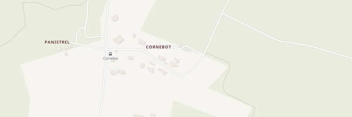 Plan du 6677 Cornebot à Elven