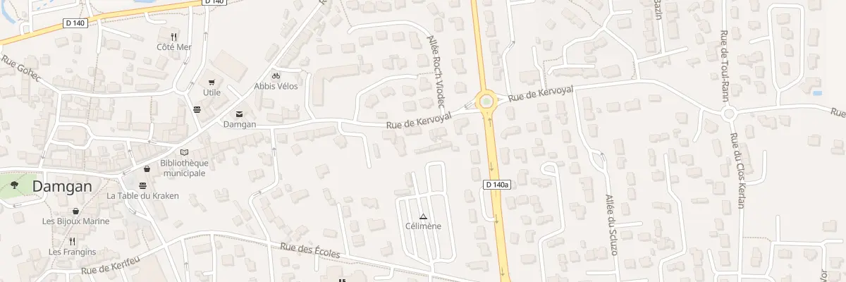 Plan du 42 Rue de Kervoyal à Damgan