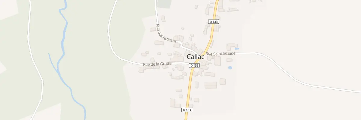 Plan du 5318 Callac à Plumelec