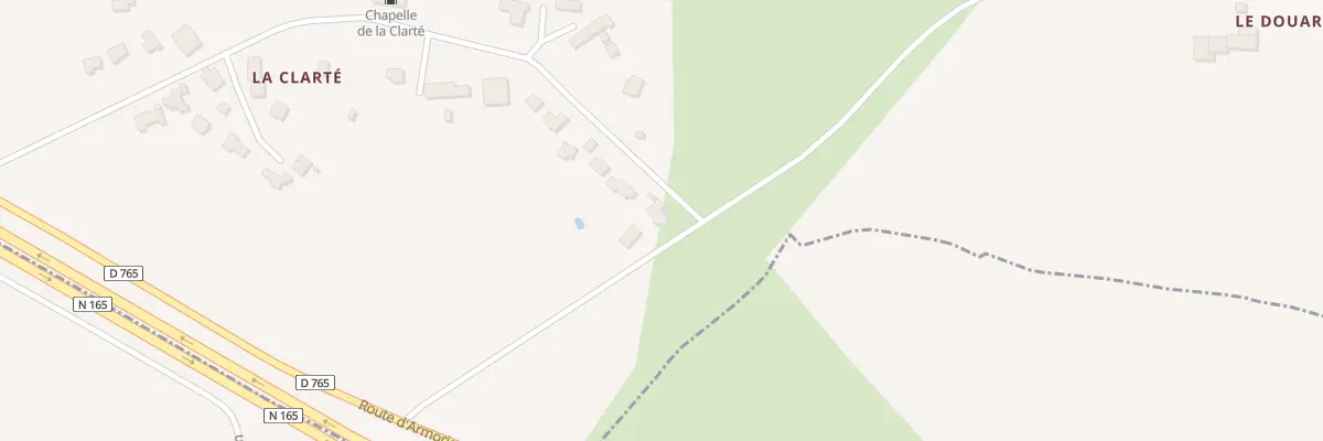 Plan du 1B La Clarté à Lauzach