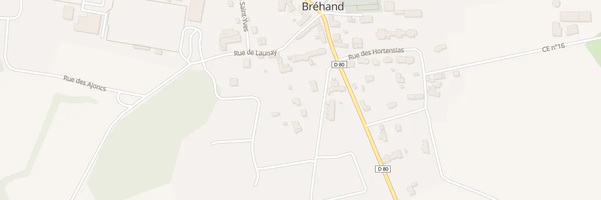 Plan du 10 Rue Ste-Anne à Bréhand