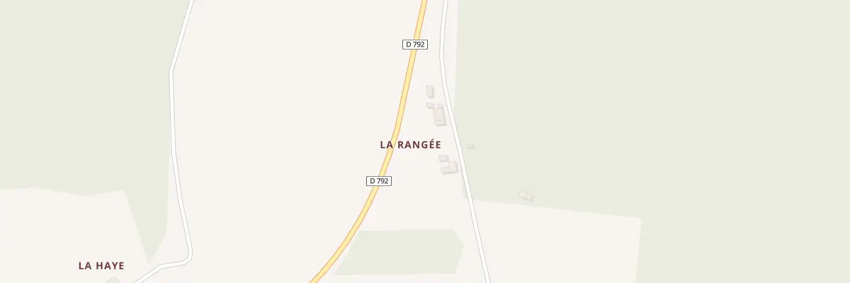 Plan du 79 La Rangée à Plémet