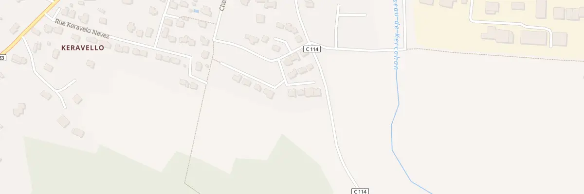 Plan du 10 Lot de Kergate Kreiz à Sulniac