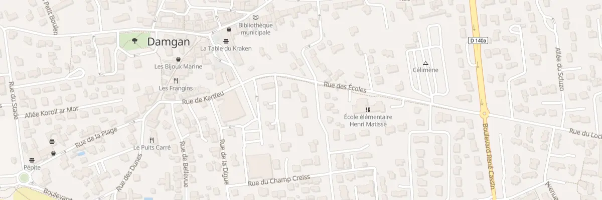 Plan du 2B Rue des Récifs à Damgan