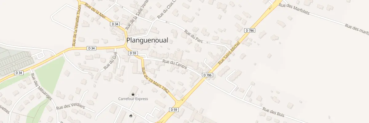 Plan du 15 Rue du Centre à Lamballe-Armor