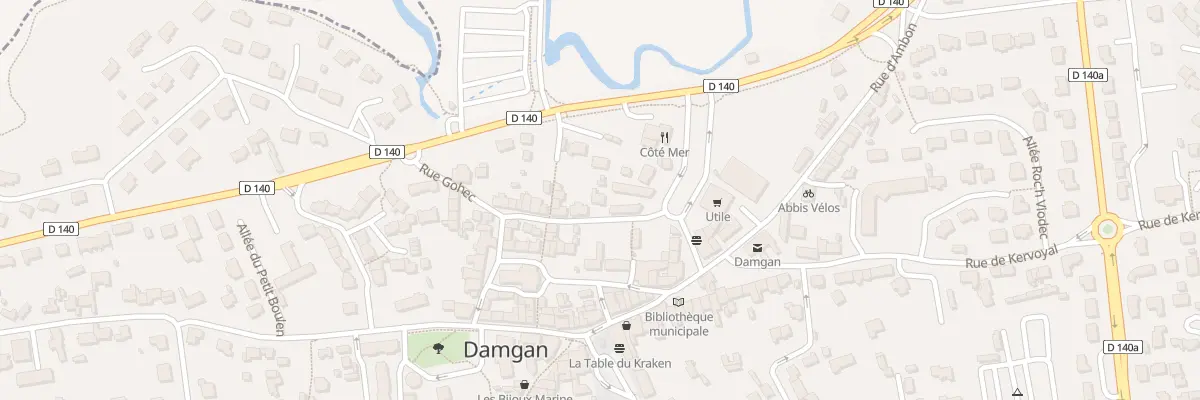 Plan du 4 Rue Gohec à Damgan