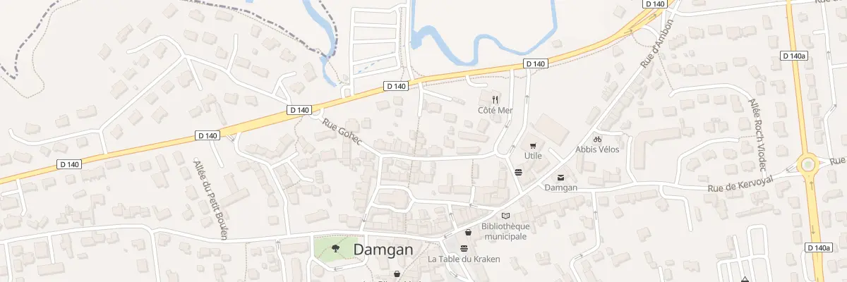 Plan du 8B Rue Gohec à Damgan