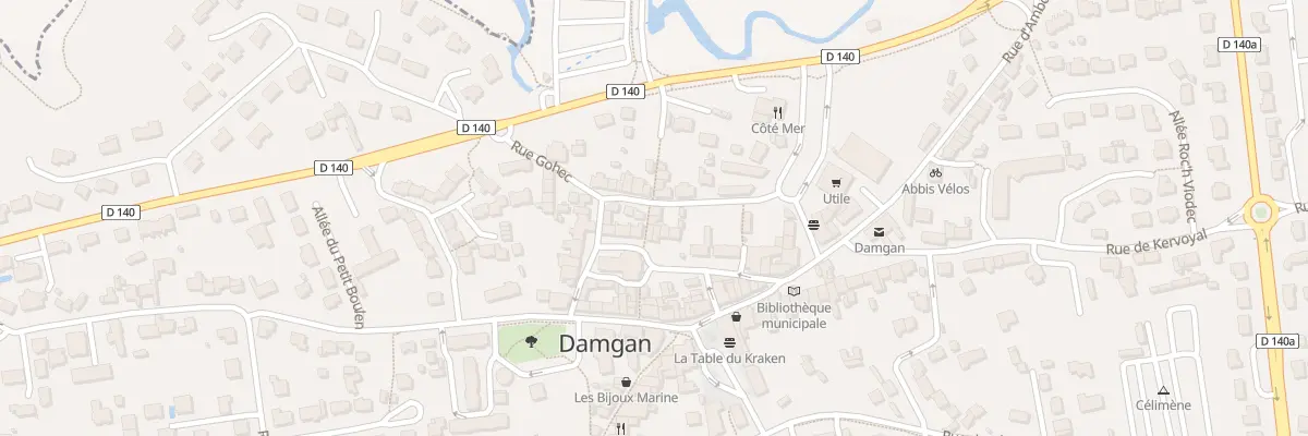 Plan du 2 Rle de la Fontaine à Damgan