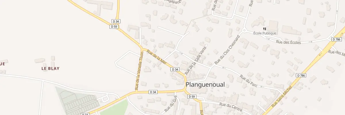 Plan du 8 Rue de la Mer à Lamballe-Armor