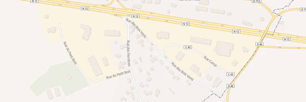 Plan du 4 Rue des Bois Verts à Coëtmieux