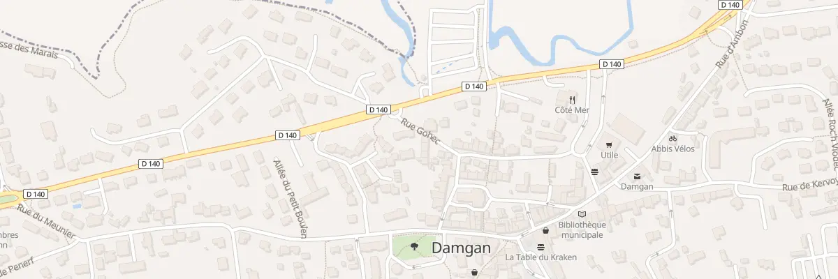 Plan du 21 Rue Gohec à Damgan